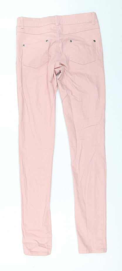 Babydoll Womens Pink   Skinny Jeans Size 8 L31 in