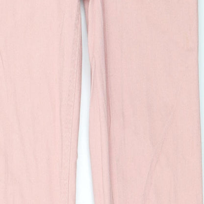 Babydoll Womens Pink   Skinny Jeans Size 8 L31 in