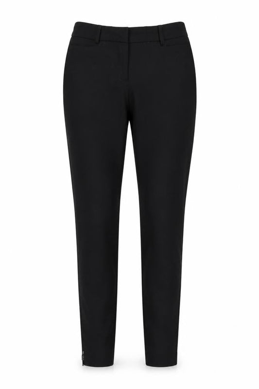 Womens UK Size 8 BHS Regular Fit  Black Trousers