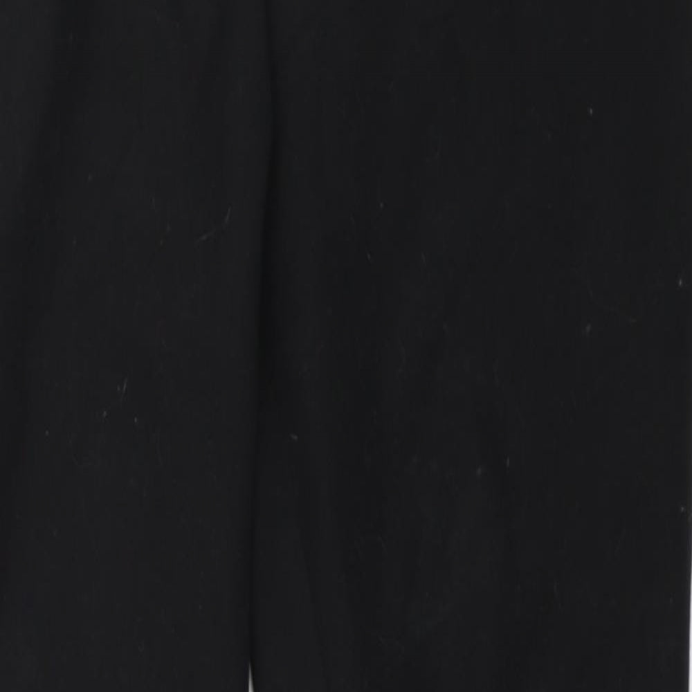 Womens UK Size 8 BHS Regular Fit  Black Trousers