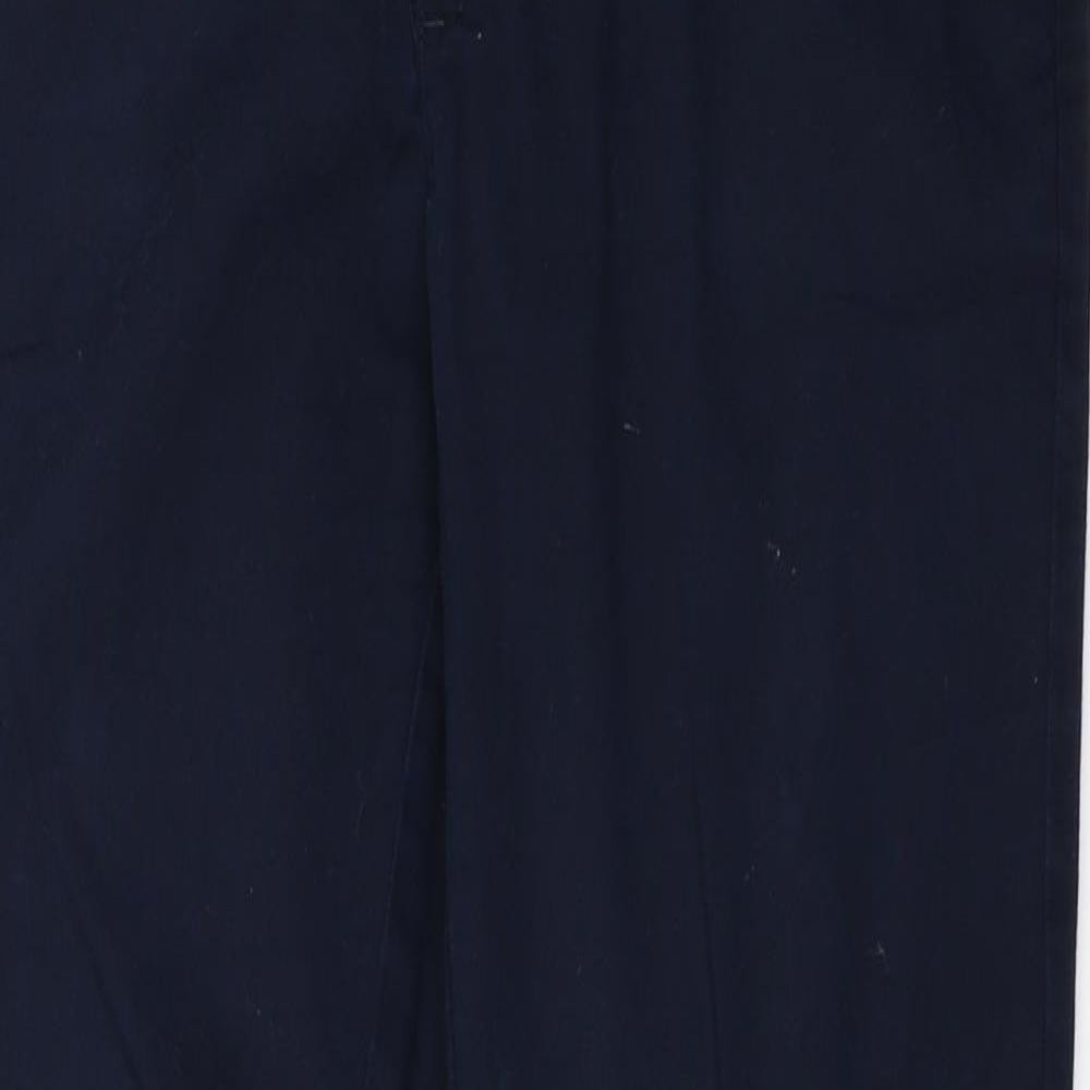 Mango Womens Blue   Capri Trousers Size 38 L28 in