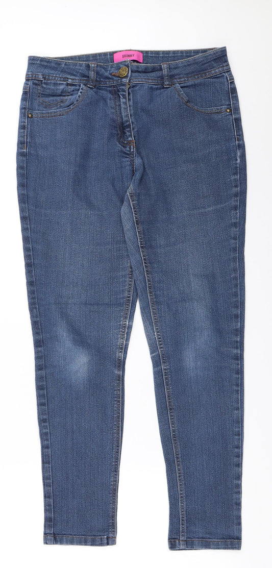 George Womens Blue   Skinny Jeans Size 12 L29 in