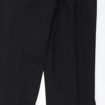 Womens UK Size 12 Marks and Spencer Regular Fit  Black Trousers