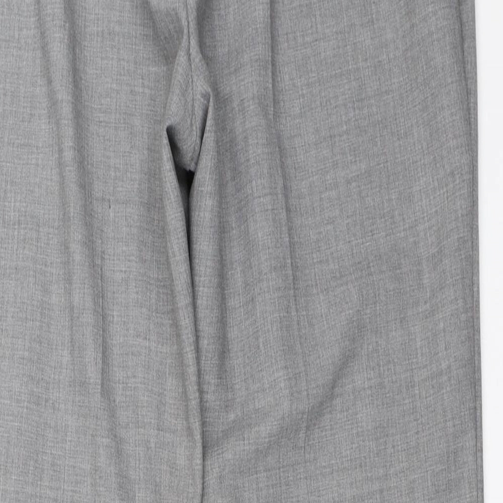 Womens UK Size 14 Marks and Spencer Regular Fit  Grey Trousers