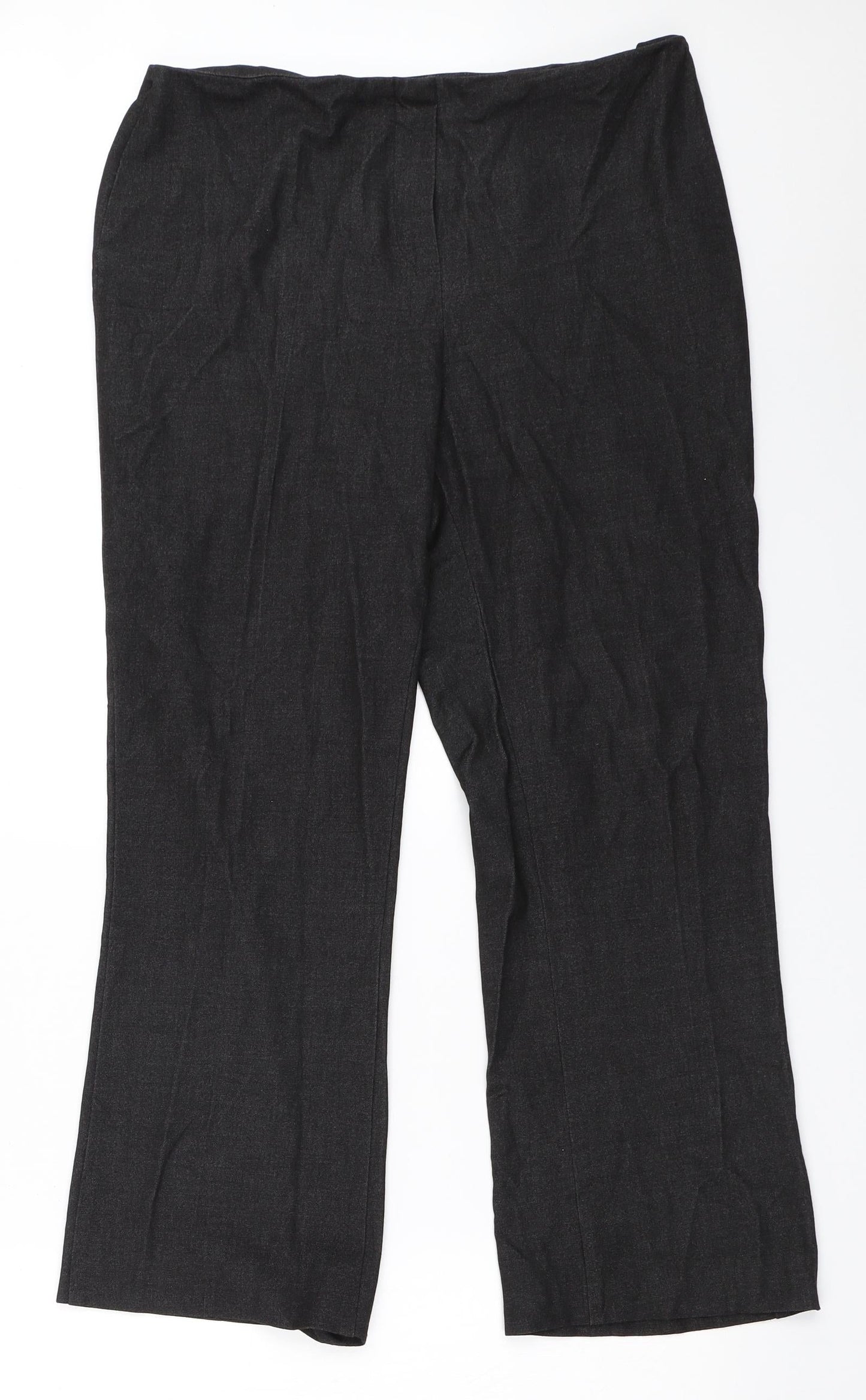 Womens UK Size 32 in Preworn Regular Fit  Grey Trousers