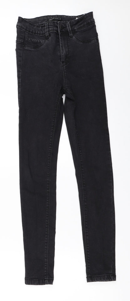 Womens UK Size 32 House Regular Fit Skinny Black Jeans