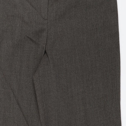 Womens UK Size 12 Wallis Regular Fit  Brown Trousers