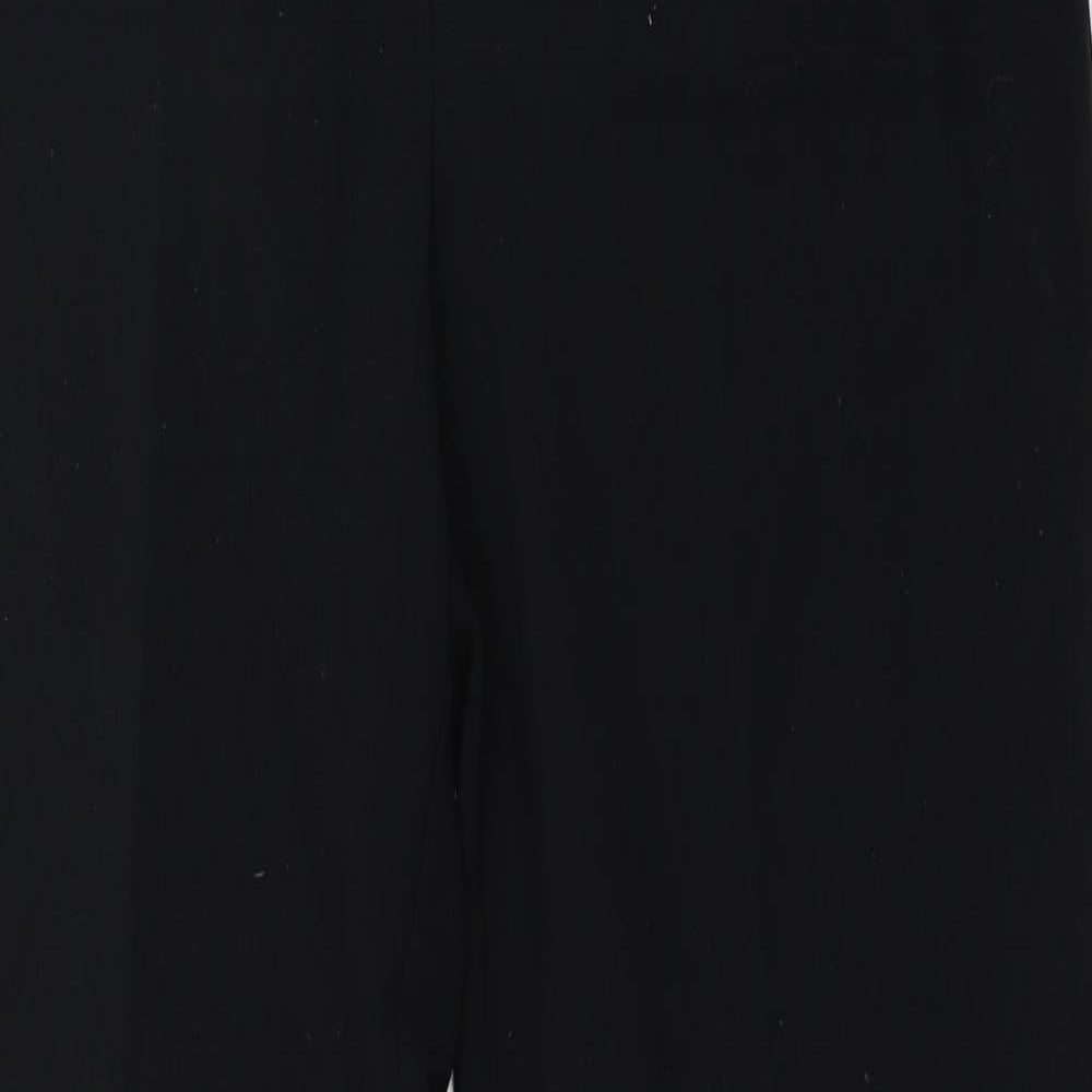 Womens UK Size 14 Marks and Spencer Regular Fit  Black Trousers