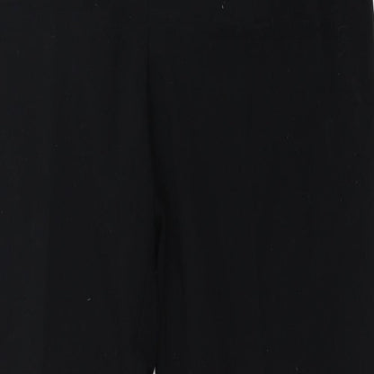 Womens UK Size 14 Marks and Spencer Regular Fit  Black Trousers