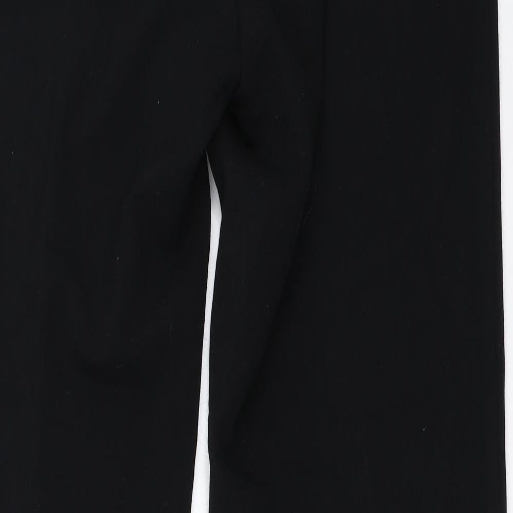 Womens UK Size 14 Marks and Spencer Regular Fit  Black Trousers