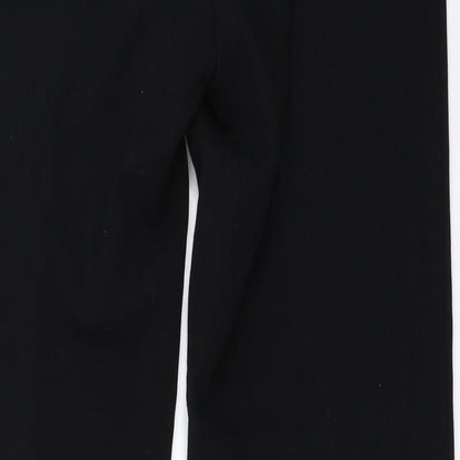 Womens UK Size 14 Marks and Spencer Regular Fit  Black Trousers