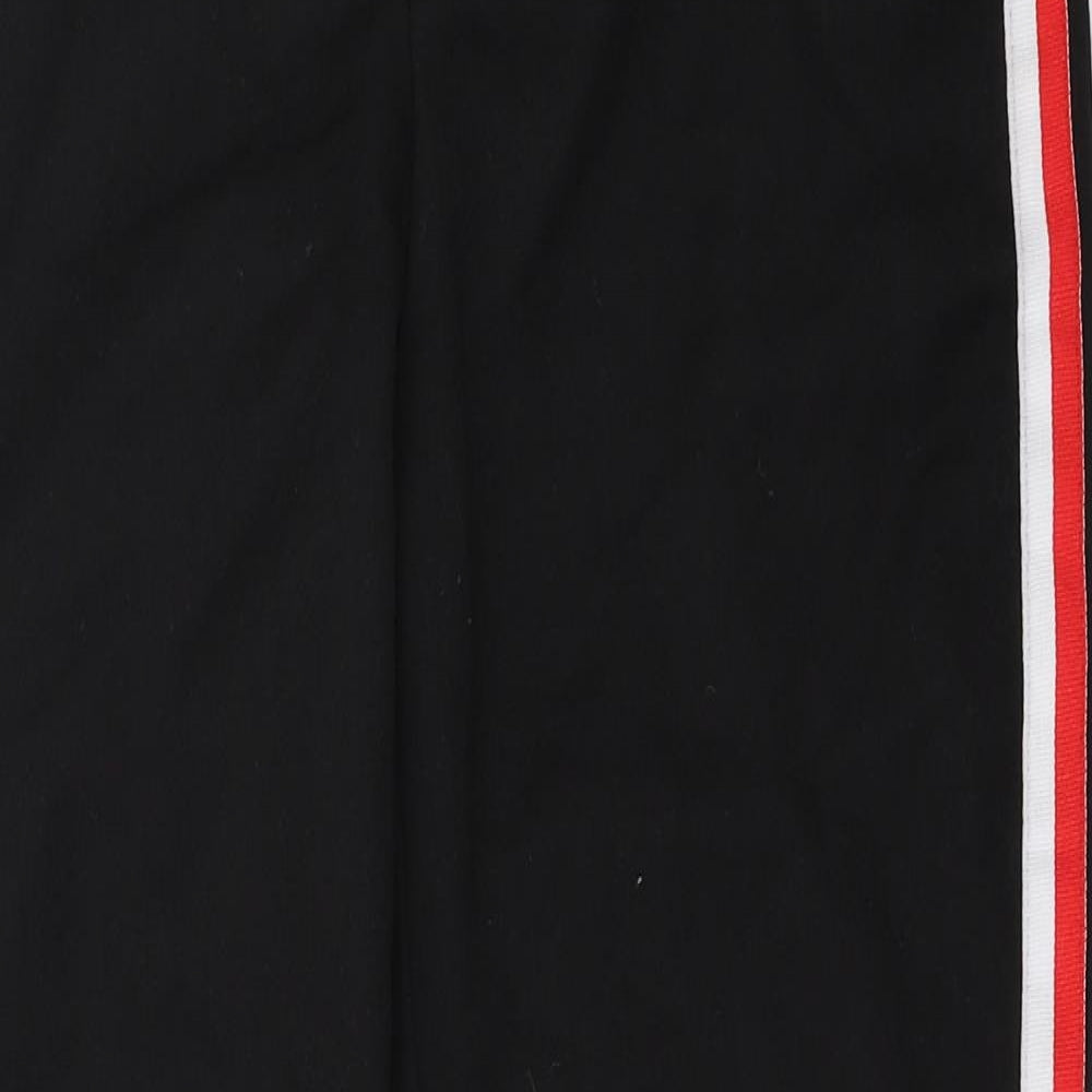 Womens UK Size 6 New Look Regular Fit Capri Black Trousers