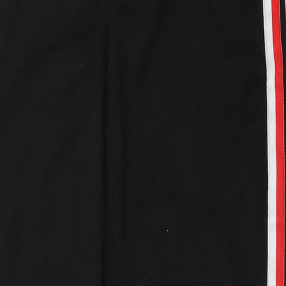 Womens UK Size 6 New Look Regular Fit Capri Black Trousers