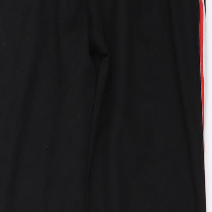 Womens UK Size 6 New Look Regular Fit Capri Black Trousers