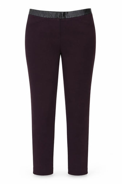 Womens UK Size 8 New Look Regular Fit  Purple Trousers