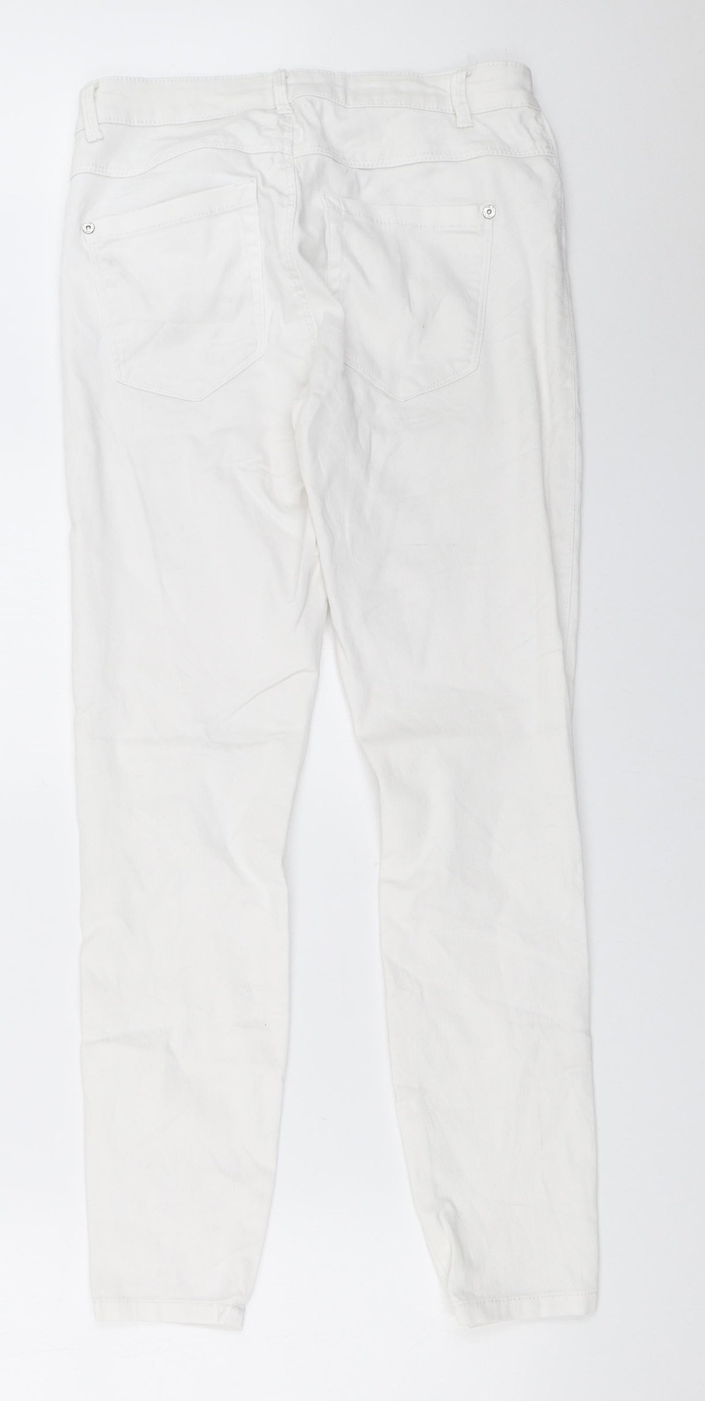 Only Womens White   Skinny Jeans Size 32 in L28 in