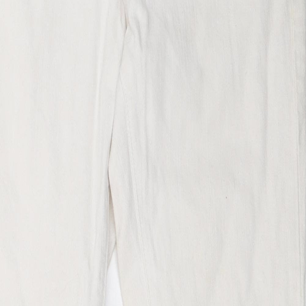Revers Womens White   Straight Jeans Size 38 L28 in
