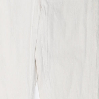 Revers Womens White   Straight Jeans Size 38 L28 in
