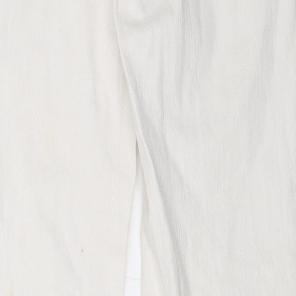 Revers Womens White   Straight Jeans Size 38 L28 in