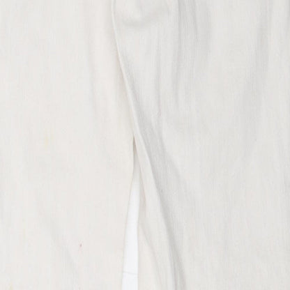 Revers Womens White   Straight Jeans Size 38 L28 in