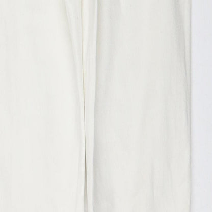 NEXT Womens Ivory   Skinny Jeans Size 8 L30 in
