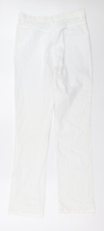 Kingshill Womens White   Trousers  Size 12 L31 in
