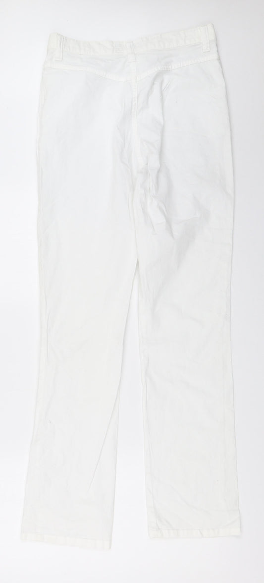 Kingshill Womens White   Trousers  Size 12 L31 in