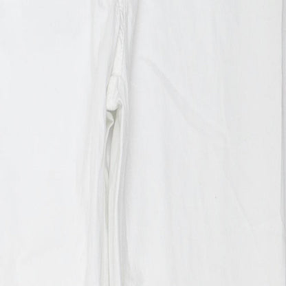 Kingshill Womens White   Trousers  Size 12 L31 in