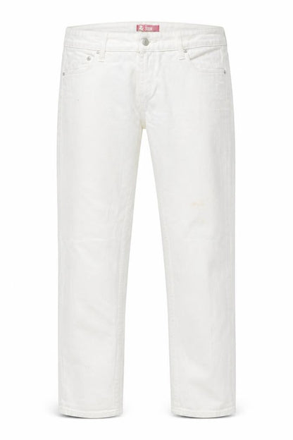 Fit Squin Womens White   Straight Jeans Size 30 in L33 in