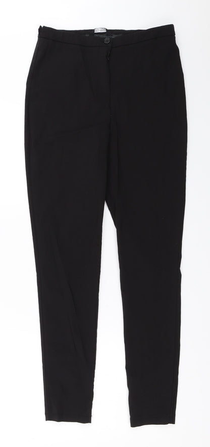 Womens UK Size 12 Select Regular Fit  Black Trousers