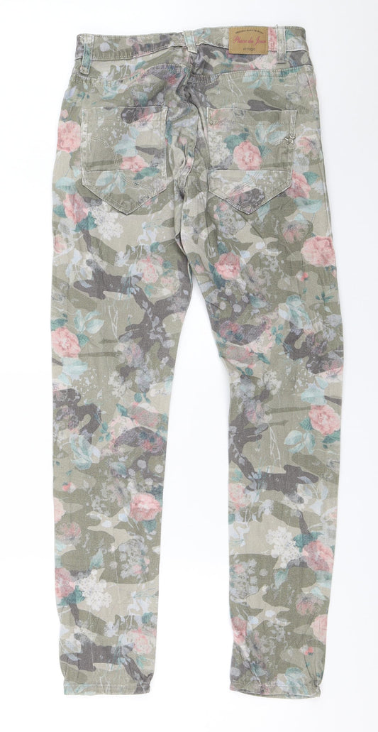 Place Du Jour Womens Green   Trousers  Size 28 in L30 in