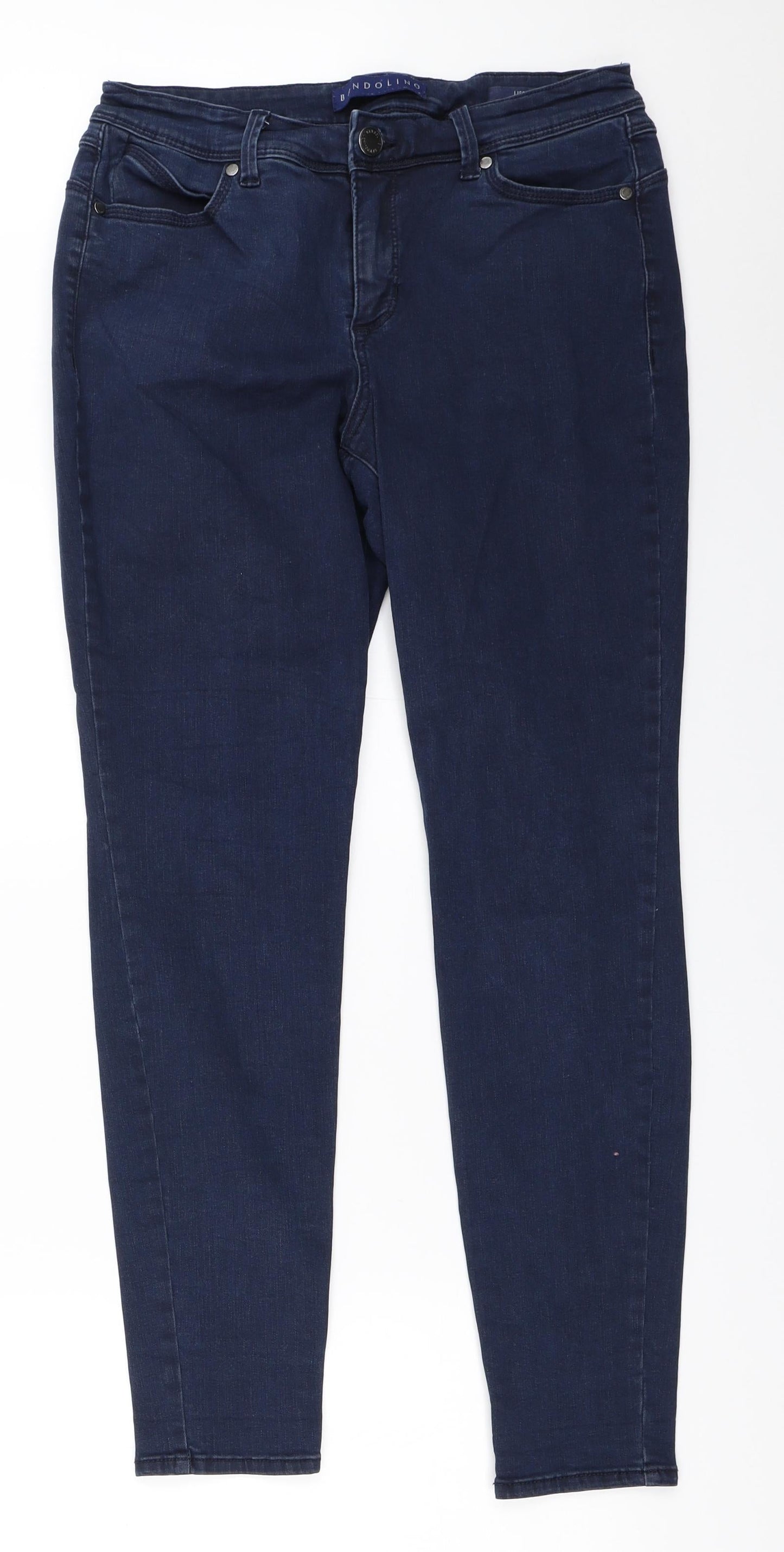 Bandolino Womens Blue   Skinny Jeans Size 10 L29 in