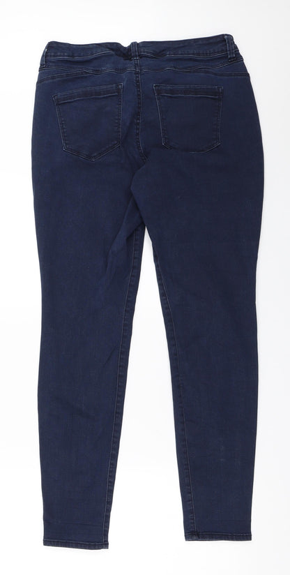 Bandolino Womens Blue   Skinny Jeans Size 10 L29 in