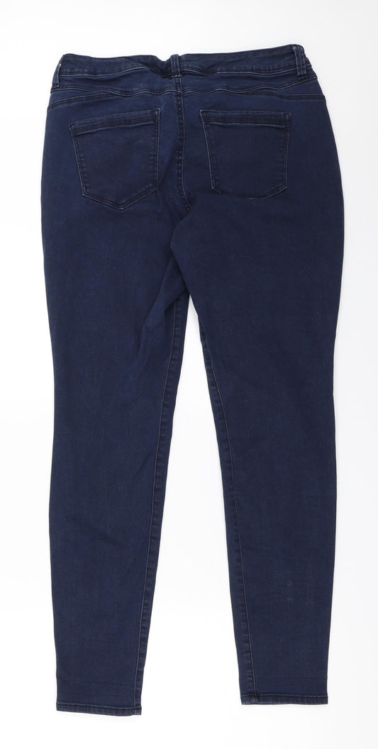 Bandolino Womens Blue   Skinny Jeans Size 10 L29 in