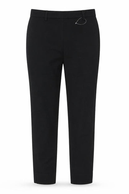 Womens UK Size 34 H&M Regular Fit  Black Trousers