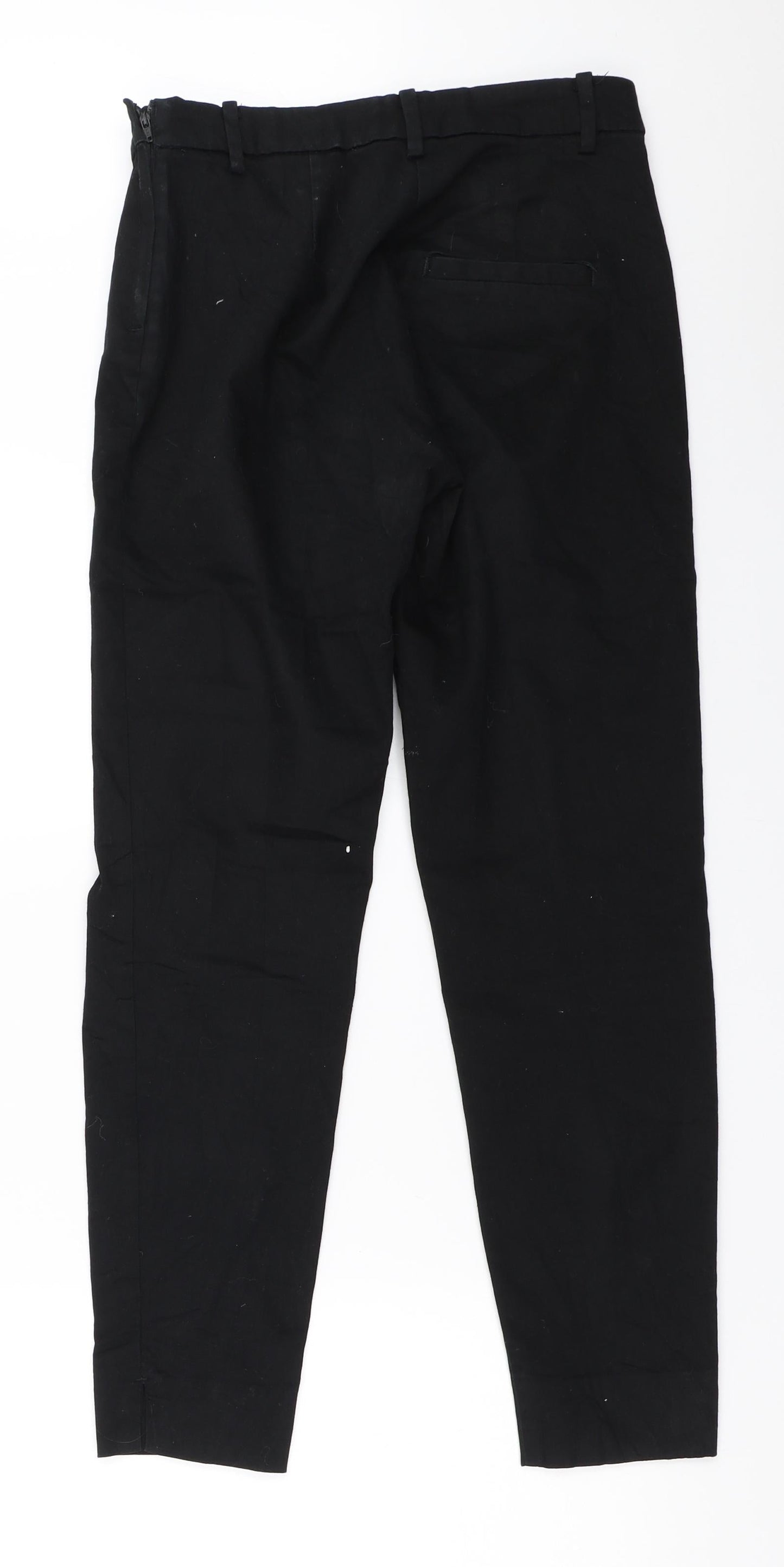 Womens UK Size 34 H&M Regular Fit  Black Trousers