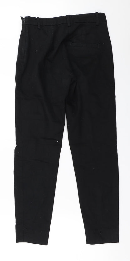 Womens UK Size 34 H&M Regular Fit  Black Trousers