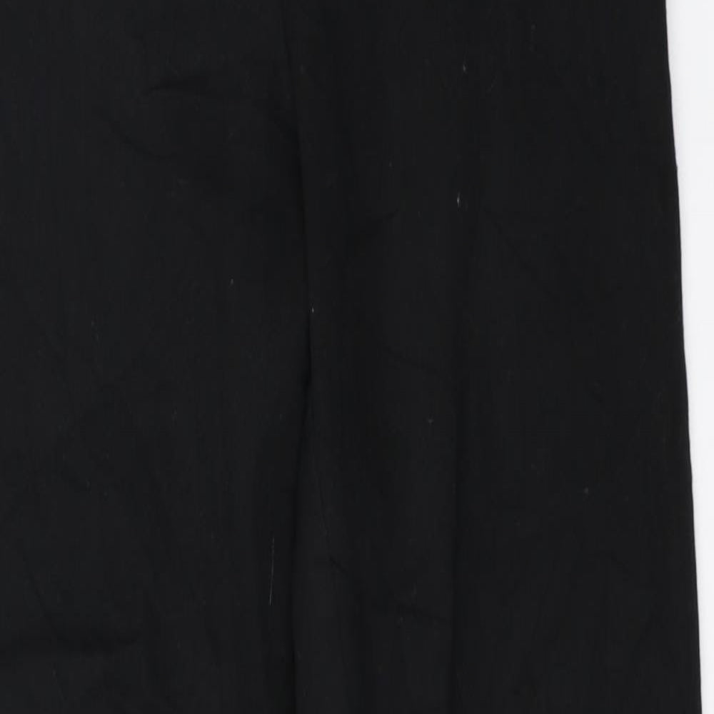 Womens UK Size 34 H&M Regular Fit  Black Trousers