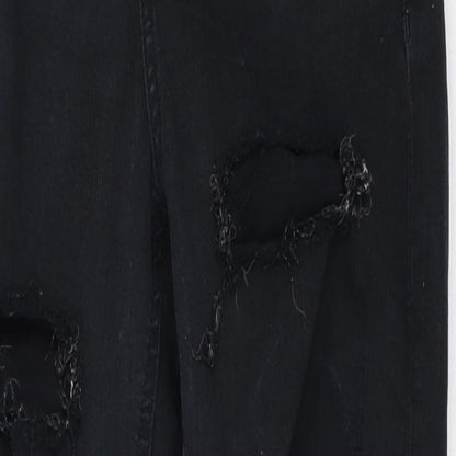 Topshop Womens Black   Skinny Jeans Size 25 in L28 in