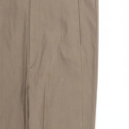 jorli Mens Brown   Straight Jeans Size M L27 in