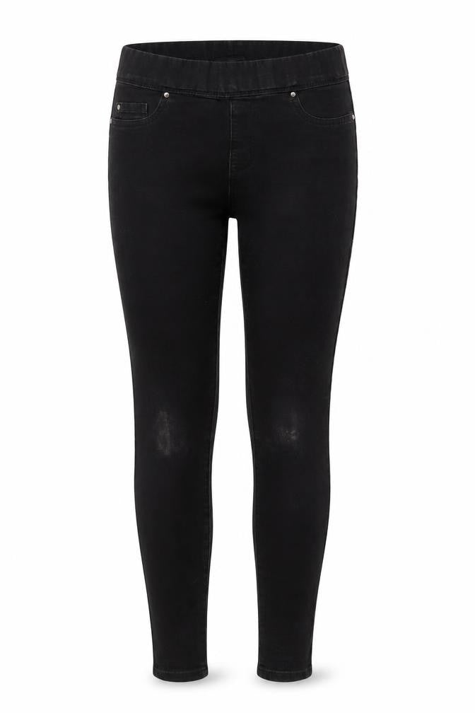 Womens UK Size 10 Denim & Co. Regular Fit Jegging Black Jeans