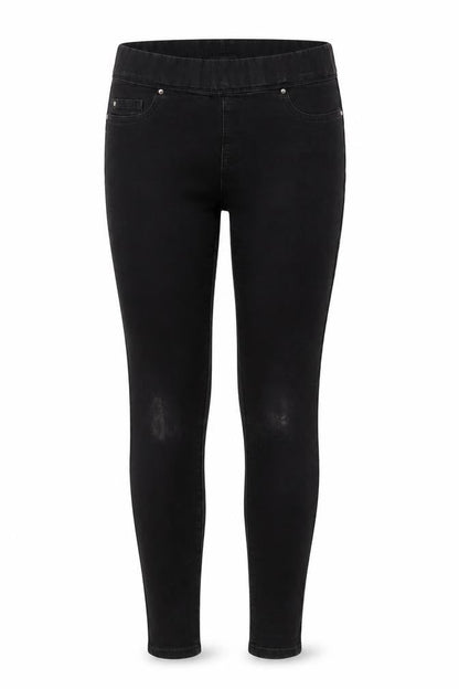 Womens UK Size 10 Denim & Co. Regular Fit Jegging Black Jeans