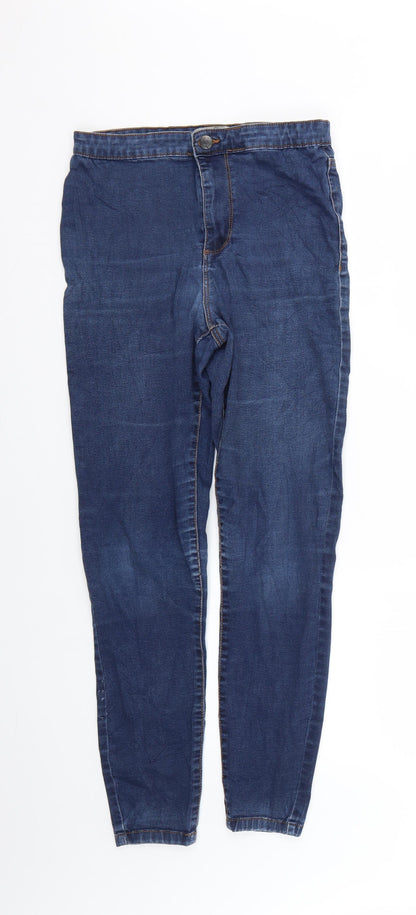 Denim & Co. Womens Blue   Skinny Jeans Size 12 L26 in