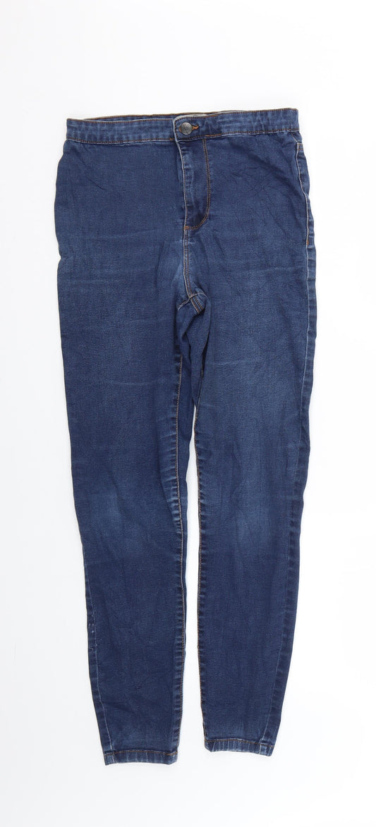 Denim & Co. Womens Blue   Skinny Jeans Size 12 L26 in