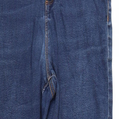 Denim & Co. Womens Blue   Skinny Jeans Size 12 L26 in