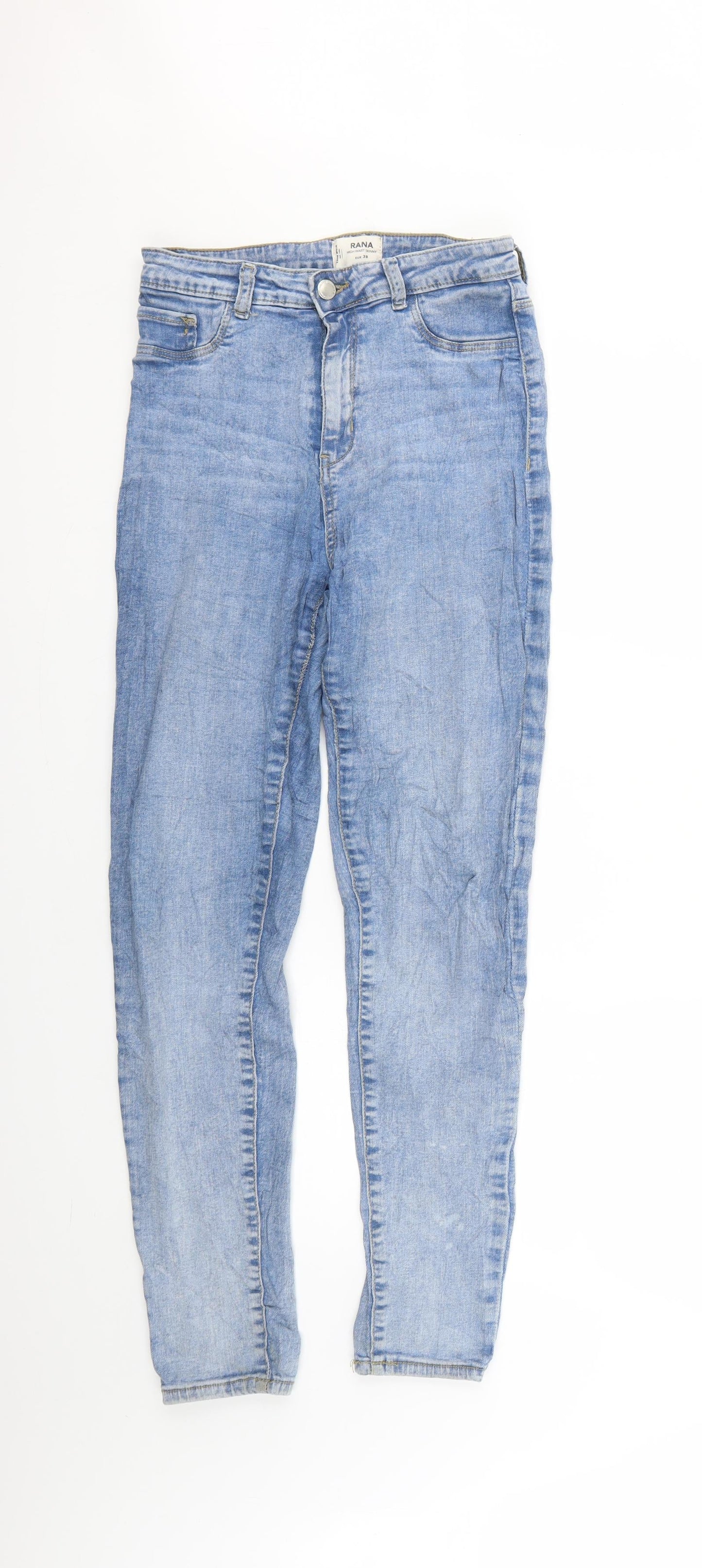 rana Womens Blue   Skinny Jeans Size 6 L26 in