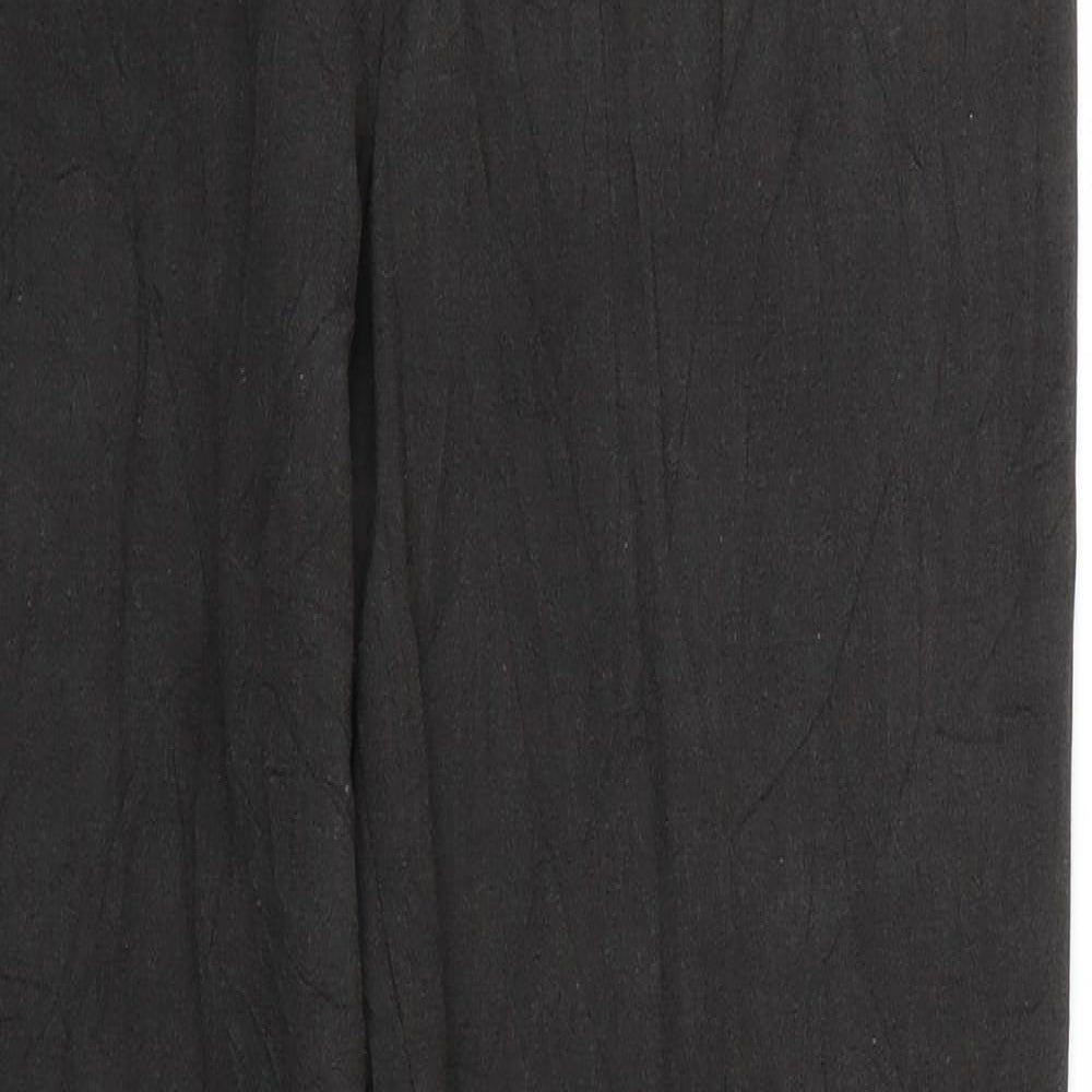 Womens UK Size 14 Marks and Spencer Regular Fit  Black Trousers