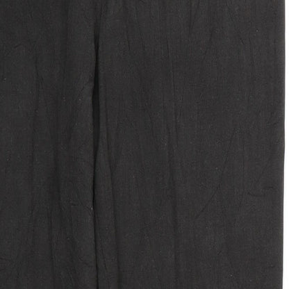 Womens UK Size 14 Marks and Spencer Regular Fit  Black Trousers