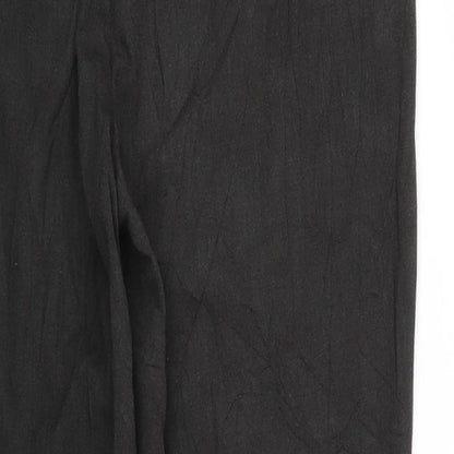 Womens UK Size 14 Marks and Spencer Regular Fit  Black Trousers