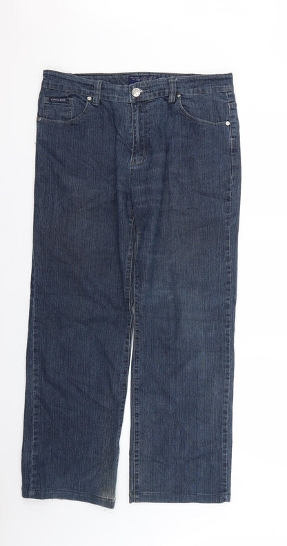 wejfa euro Mens Blue   Straight Jeans Size 32 L27 in